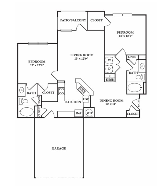 The Berkley 10108 floor plan